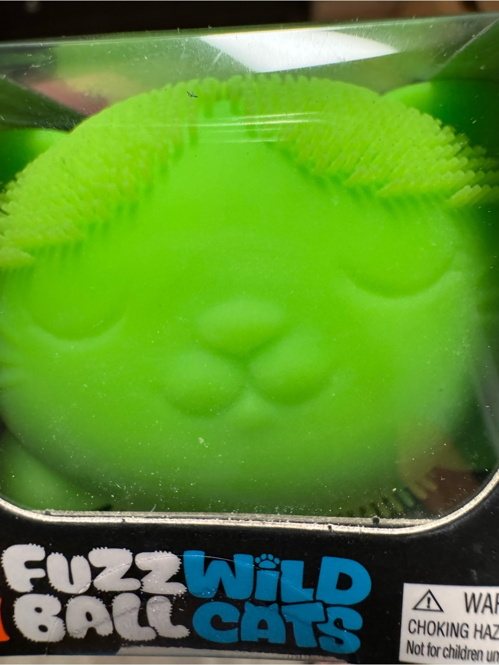 Green Peace NeeDoh FuzzBall Wild Cats 💚✌🏼